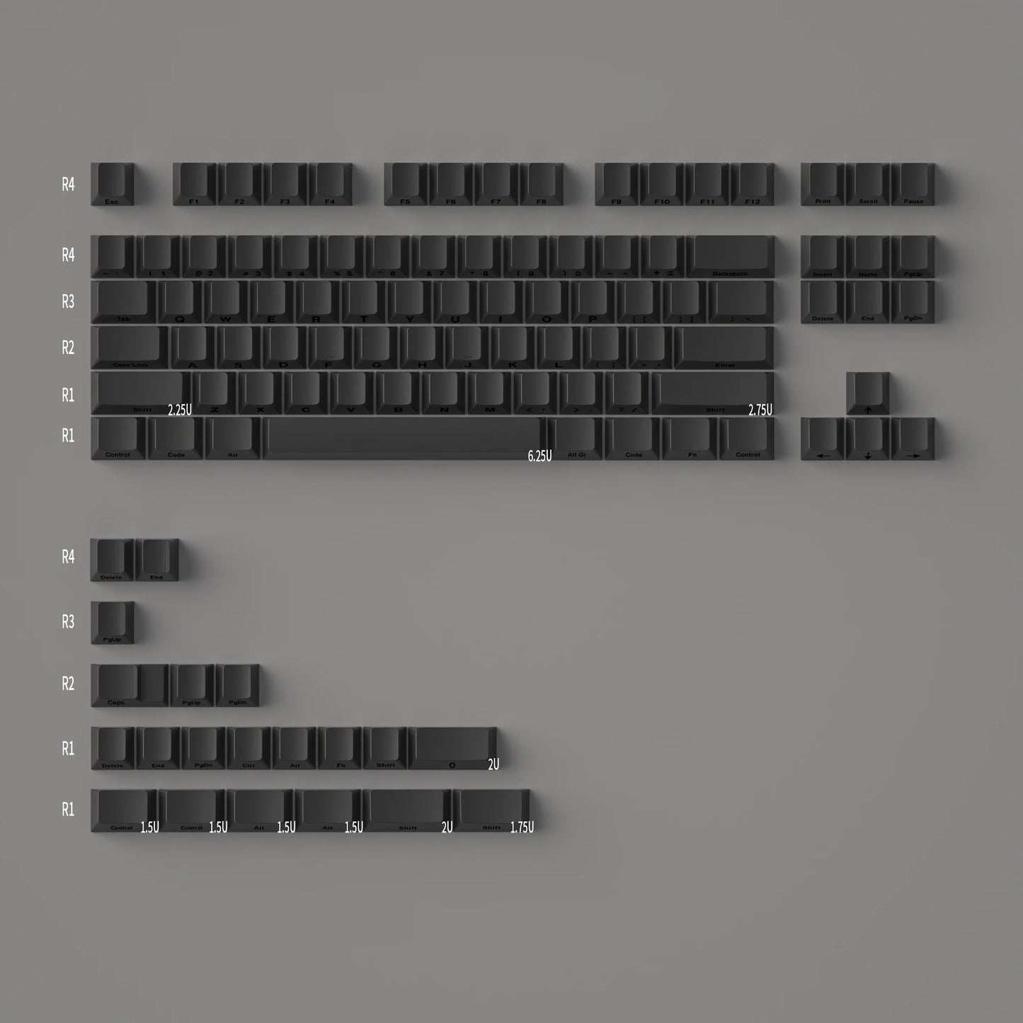 140 key GMK Minimalist Red keycap PBT Dye Sub Cherry Profile Customized Japanese KeyCaps For MX Switch Mechanical Keyboard