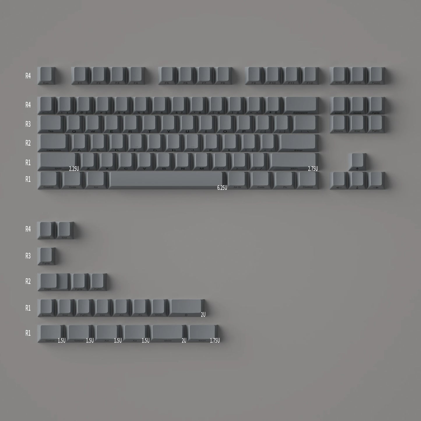 140 key GMK Minimalist Red keycap PBT Dye Sub Cherry Profile Customized Japanese KeyCaps For MX Switch Mechanical Keyboard