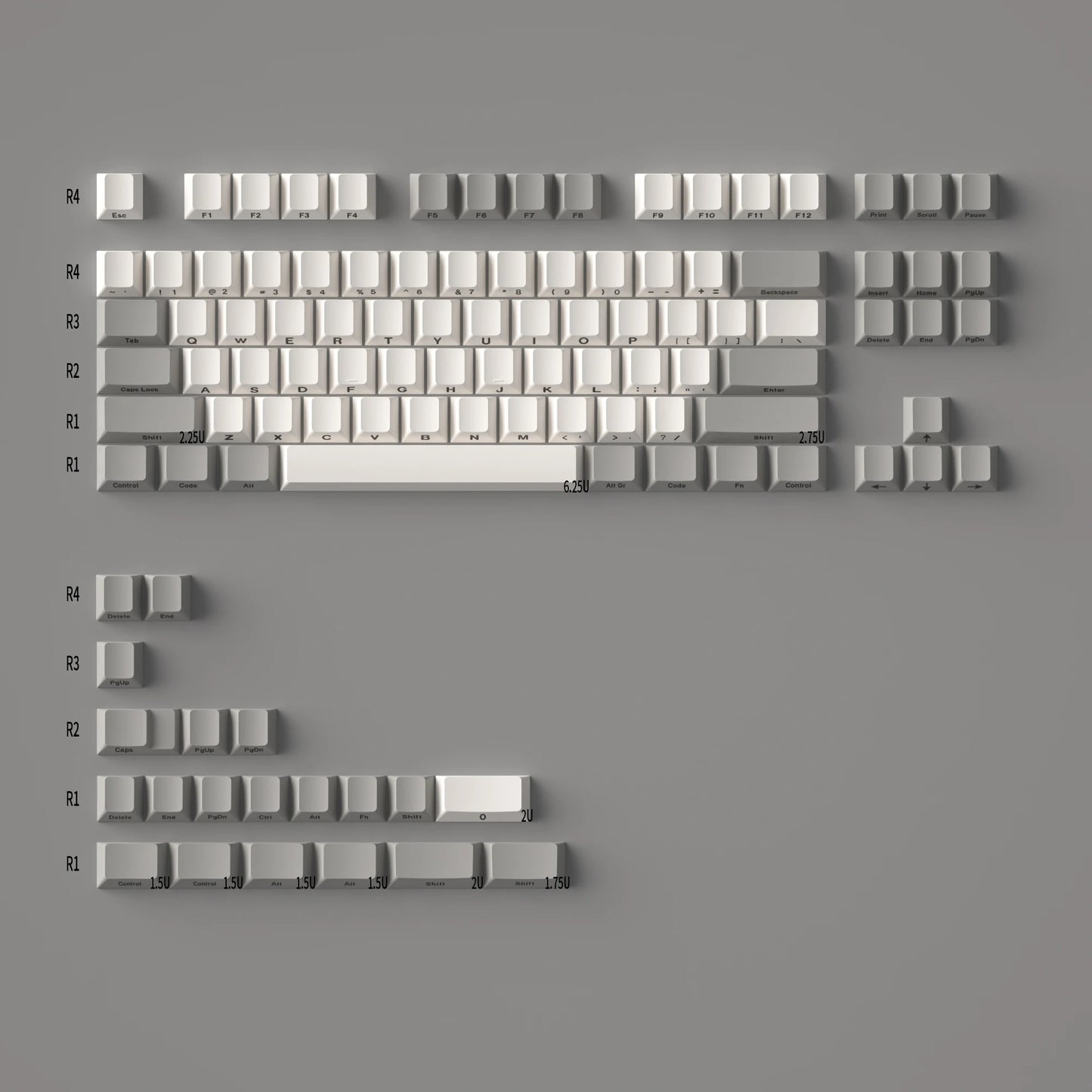 140 key GMK Minimalist Red keycap PBT Dye Sub Cherry Profile Customized Japanese KeyCaps For MX Switch Mechanical Keyboard