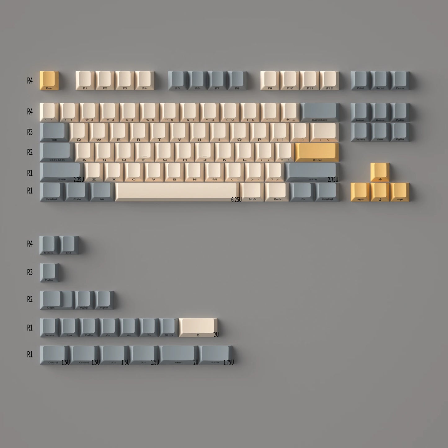 140 key GMK Minimalist Red keycap PBT Dye Sub Cherry Profile Customized Japanese KeyCaps For MX Switch Mechanical Keyboard