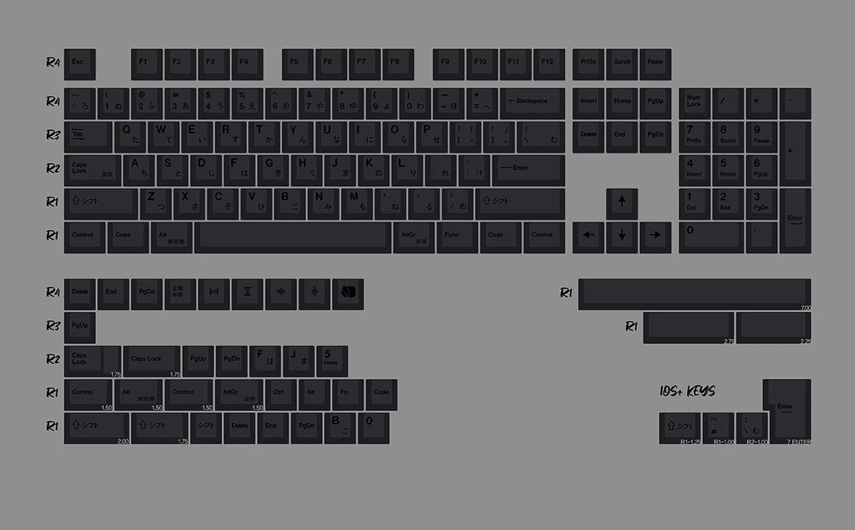 140 key GMK Minimalist Red keycap PBT Dye Sub Cherry Profile Customized Japanese KeyCaps For MX Switch Mechanical Keyboard