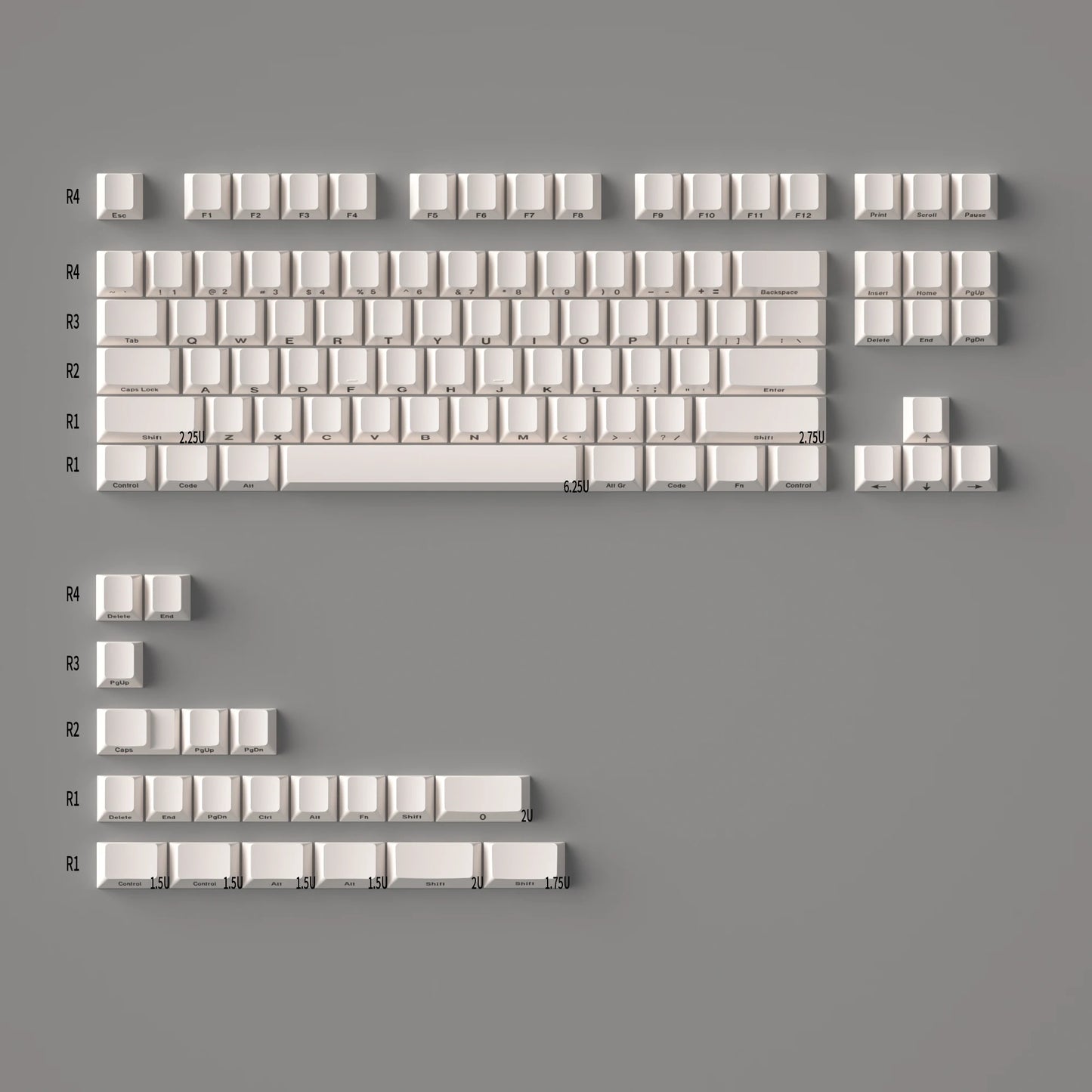 140 key GMK Minimalist Red keycap PBT Dye Sub Cherry Profile Customized Japanese KeyCaps For MX Switch Mechanical Keyboard