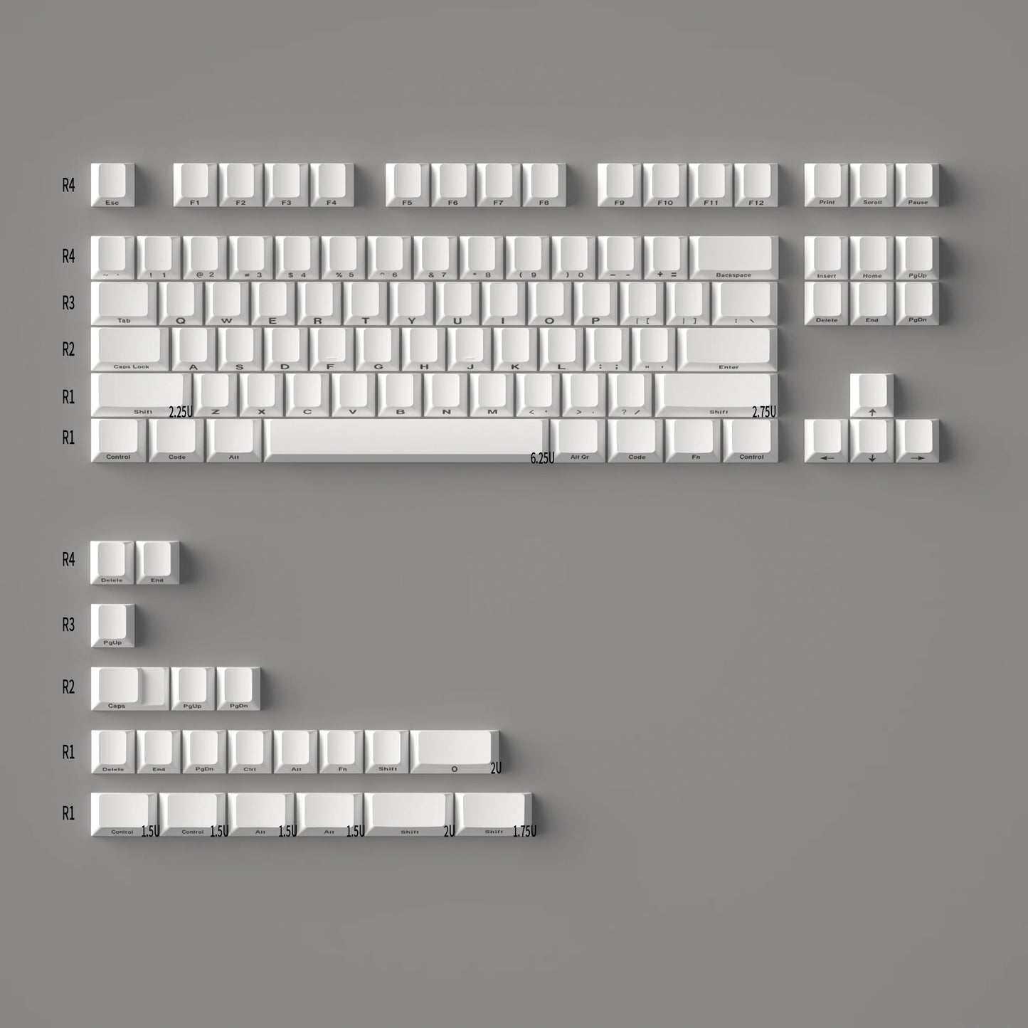 140 key GMK Minimalist Red keycap PBT Dye Sub Cherry Profile Customized Japanese KeyCaps For MX Switch Mechanical Keyboard
