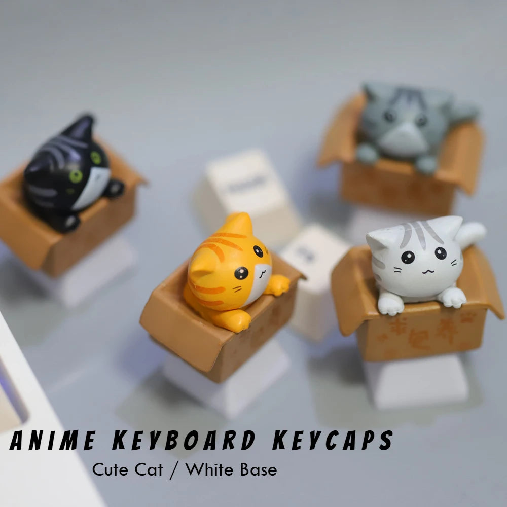 Cute Cat Keycaps