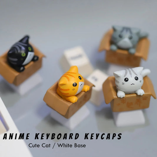 Cute Cat Keycaps