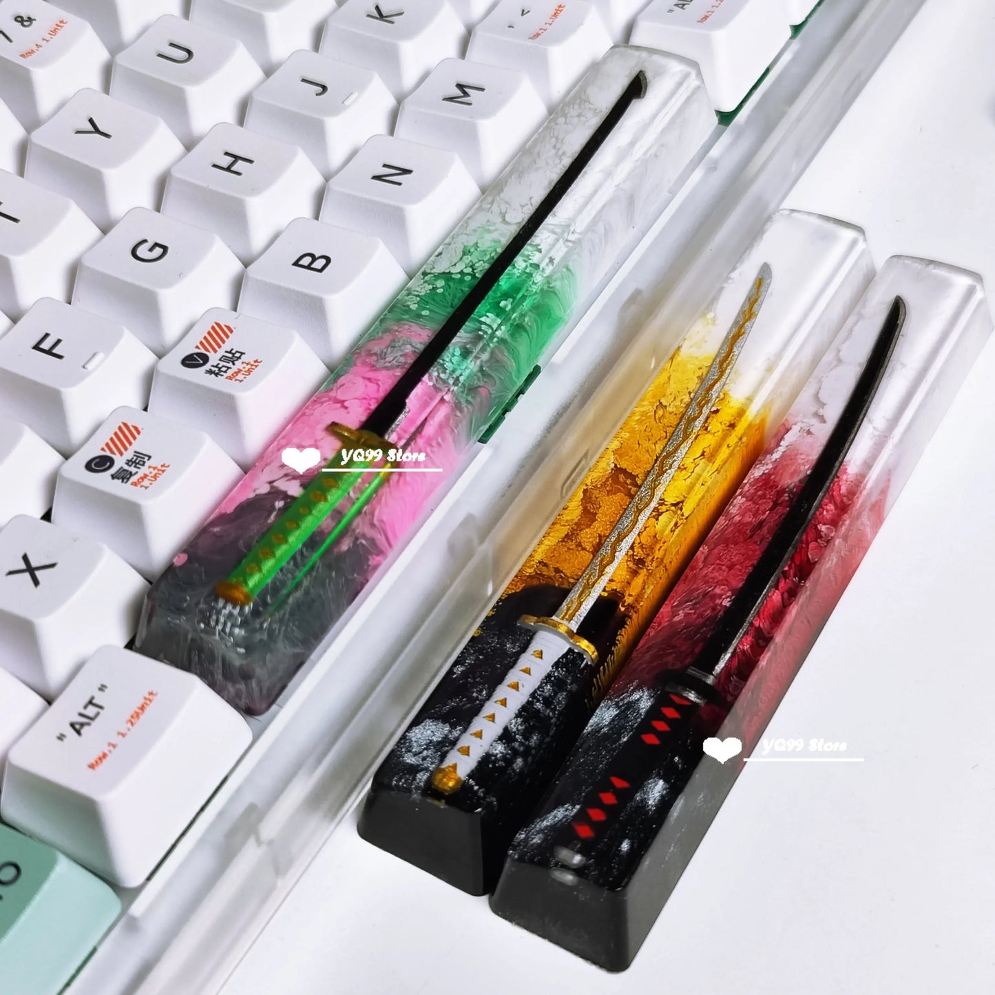 Demon Slayer Resin Katana Keycap