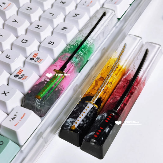 Demon Slayer Resin Katana Keycap